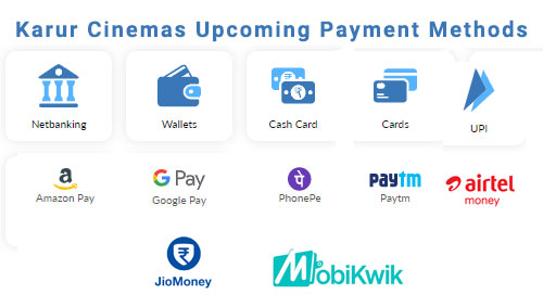 Karur Cinemas Payment Methods